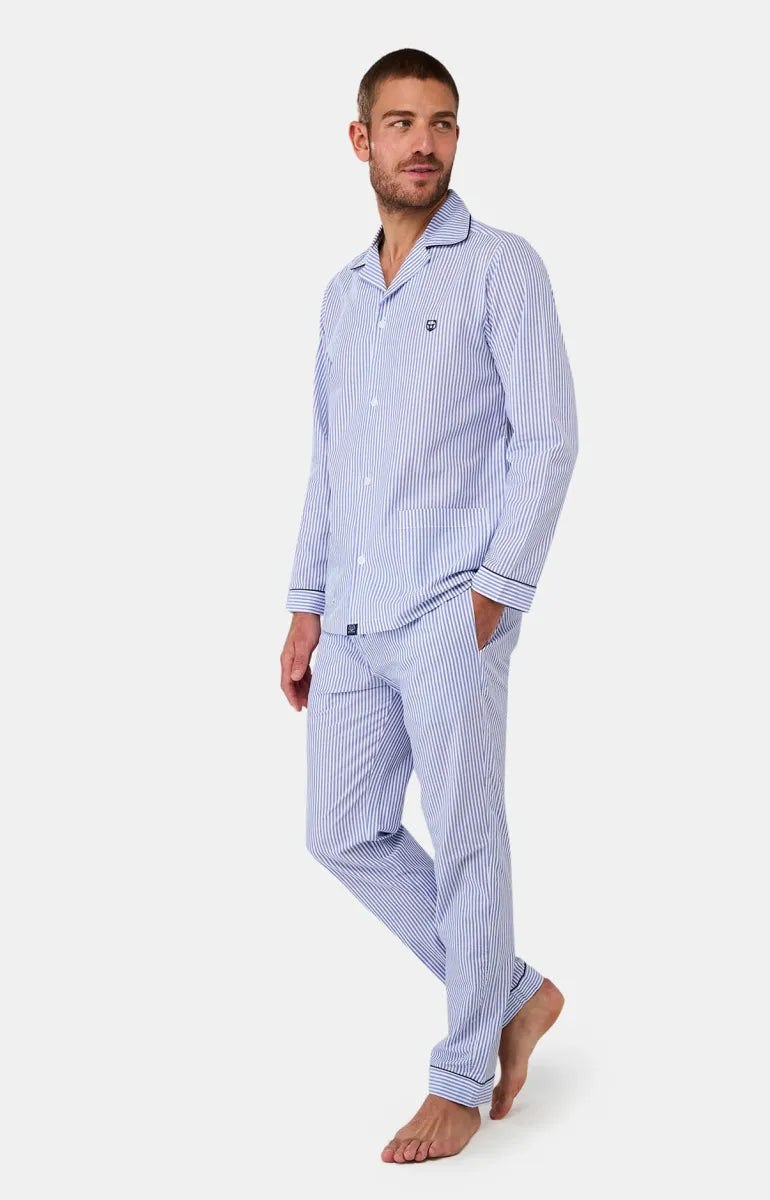 Arthur- Heren Pyjama Rayure Bleue