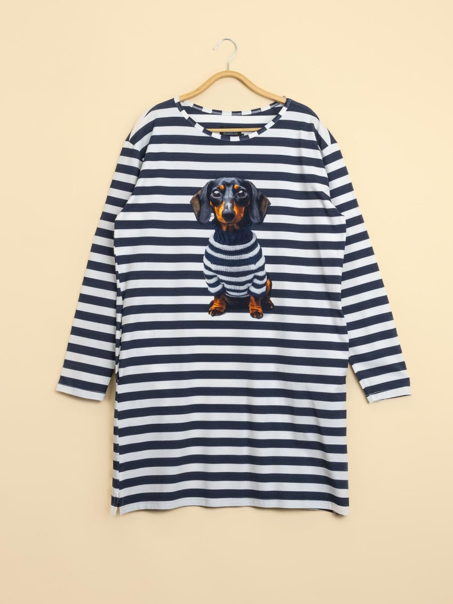 Pierre Long Sleeve Dress Women