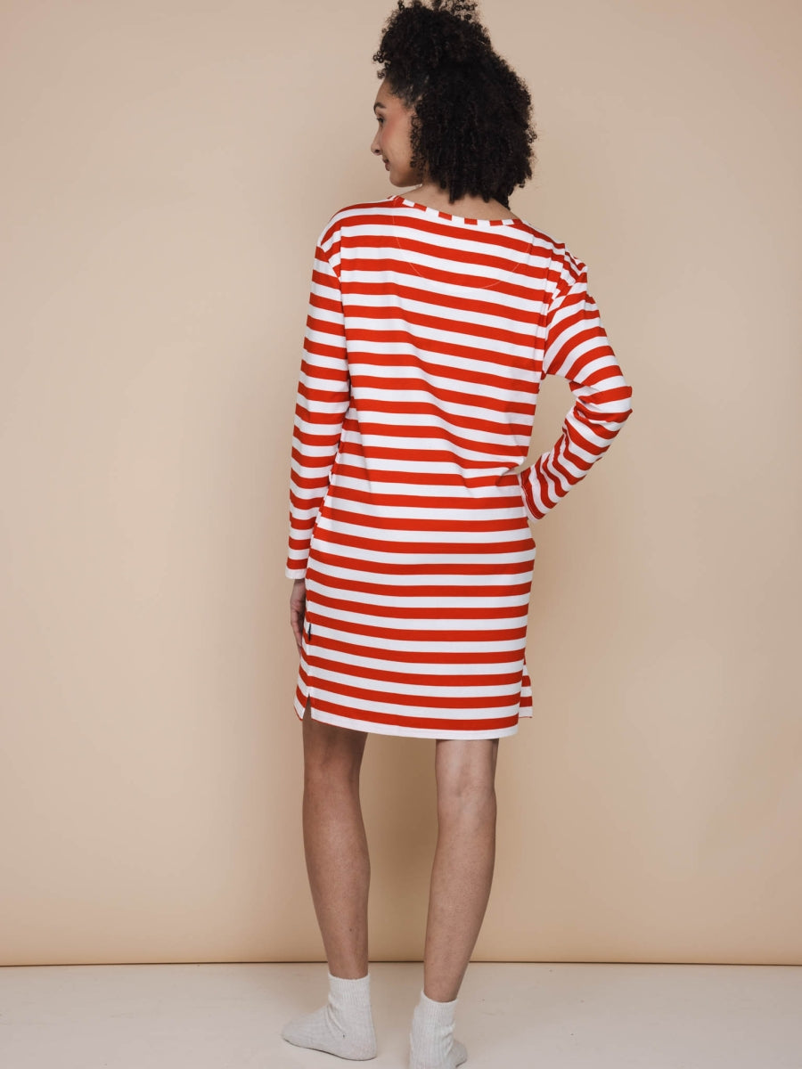 Pierre Xmas Long Sleeve Dress Women