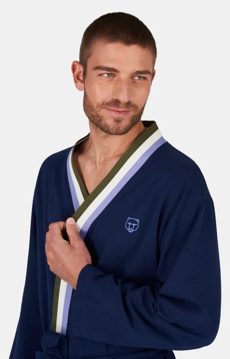 Arthur- Kamerjas Fleece Katoen Denim