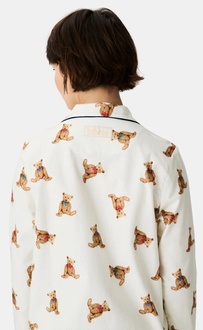 Arthur- Dames Pyjama Knopen Old Teddy