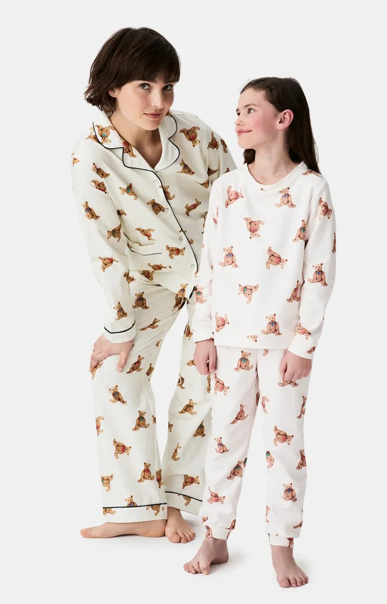 Arthur - Pijama Kinderen Old Teddy ivoor