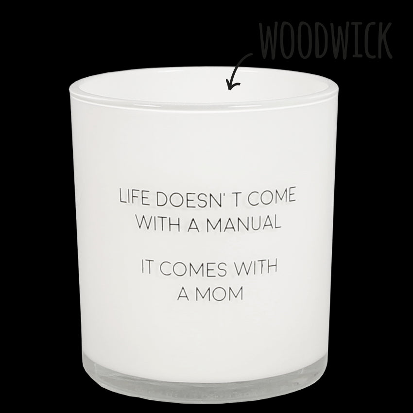 SOJAKAARS WIT-IT'S A MOM- FRESH COTTON