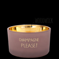 SOJAKAARS OUD ROZE- CHAMPAGNE PLEASE - GEUR: FIG'S DELIGHT