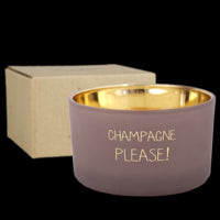 SOJAKAARS OUD ROZE- CHAMPAGNE PLEASE - GEUR: FIG'S DELIGHT