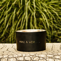 SOJAKAARS MAT ZWART- MAKE A WISH