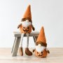 Halloween Gonk Pompoen H30 cm