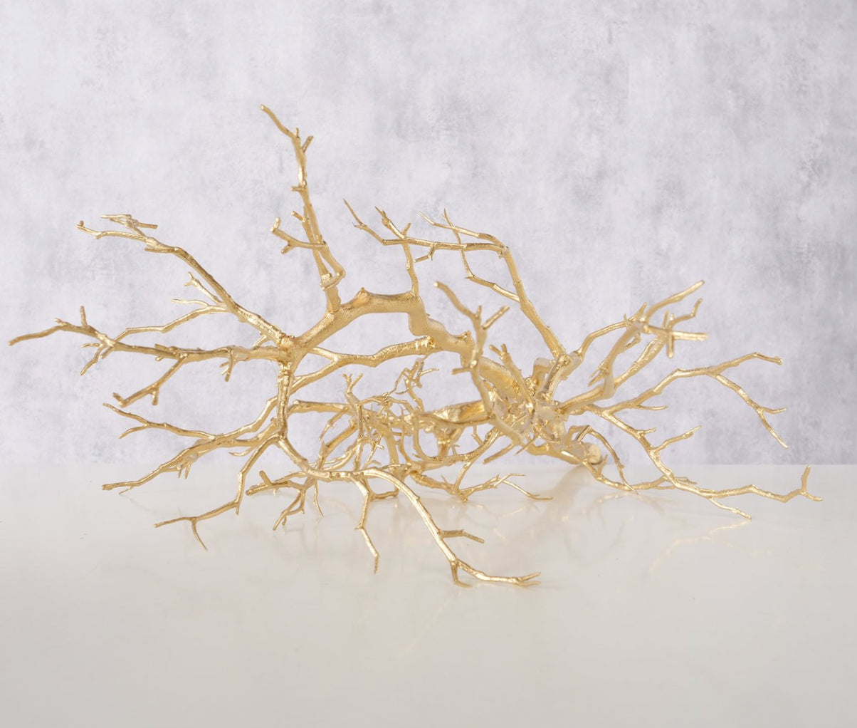 Boltze Ramo - Decoratieve Tak Goud