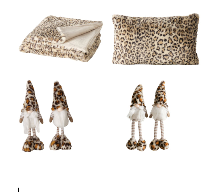 Leopard Sierkussen 48 cm