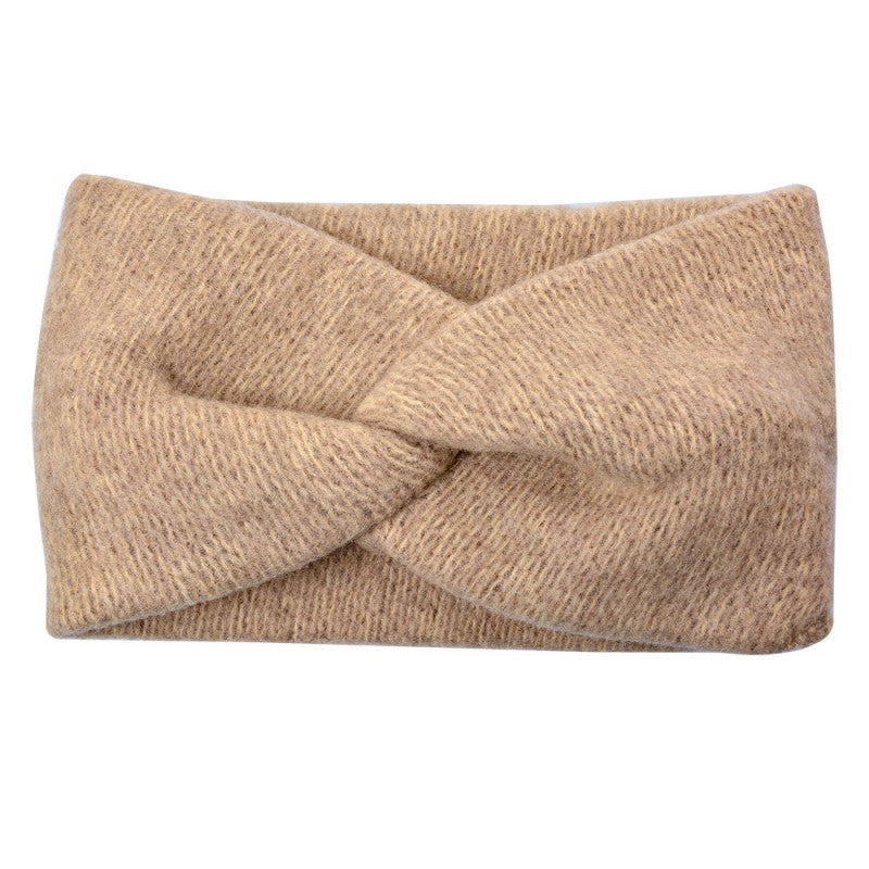 Hoofdband Dames Beige 10 x 22 cm