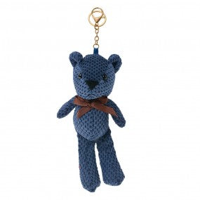 Sleutelhanger Beer Blauw Synthetisch