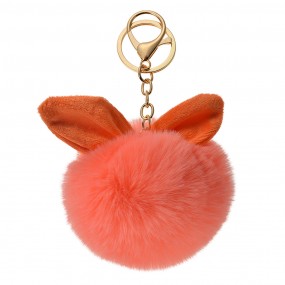 Sleutelhanger Pompom Roze Pluche