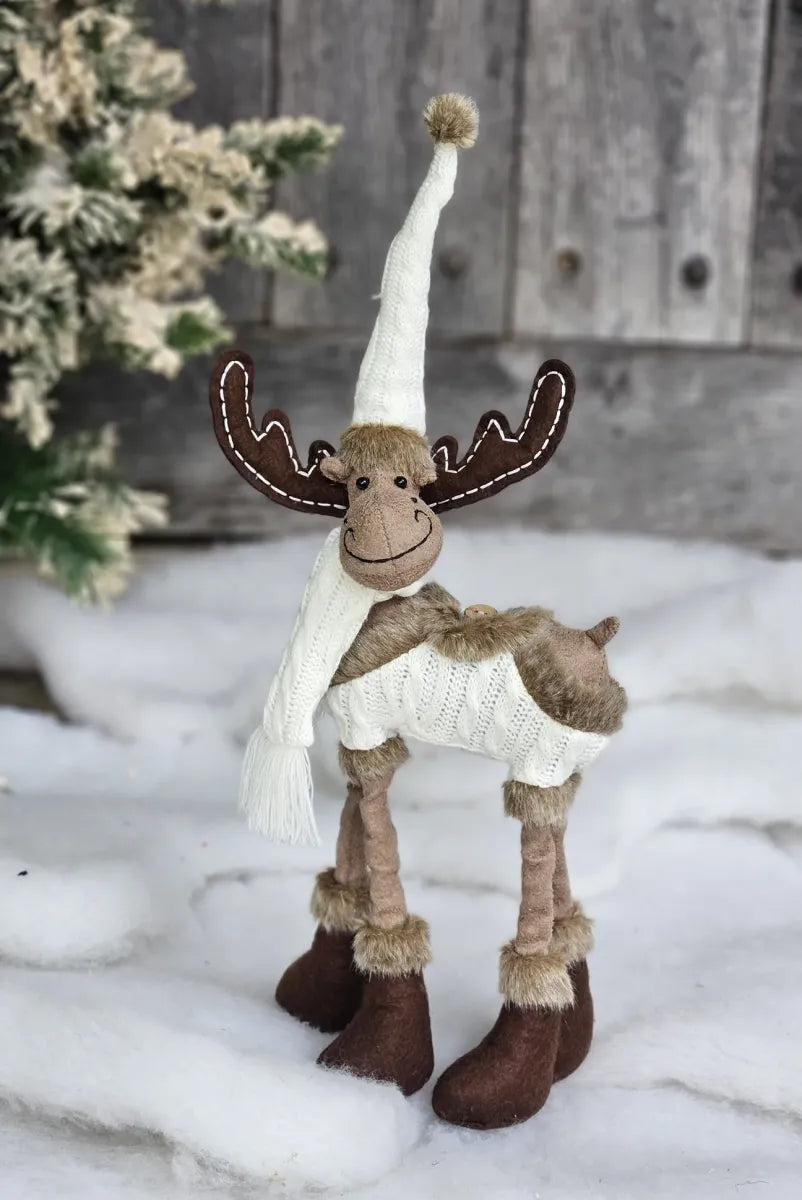 Eland staand beige outfit 40cm