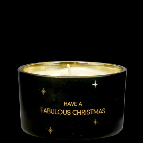 SOJAKAARS -Have a fabulous Christmas- Winter Wood Zwart
