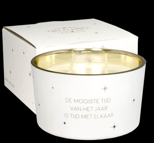 SOJAKAARS -De mooiste tijd - Winter Wood Wit