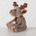 Eland pluche bruin H25 cm