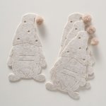Bestekzakje Gnomy Beige 4p