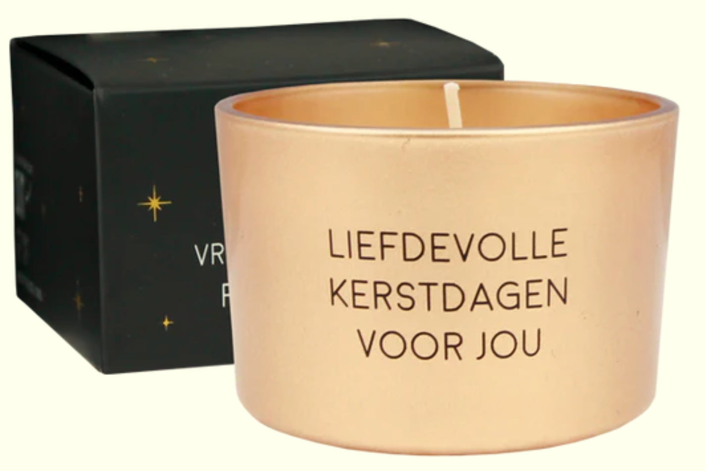 SOJAKAARS -LIEFDEVOLLE KERSTDAGEN- Winter Wood Goud
