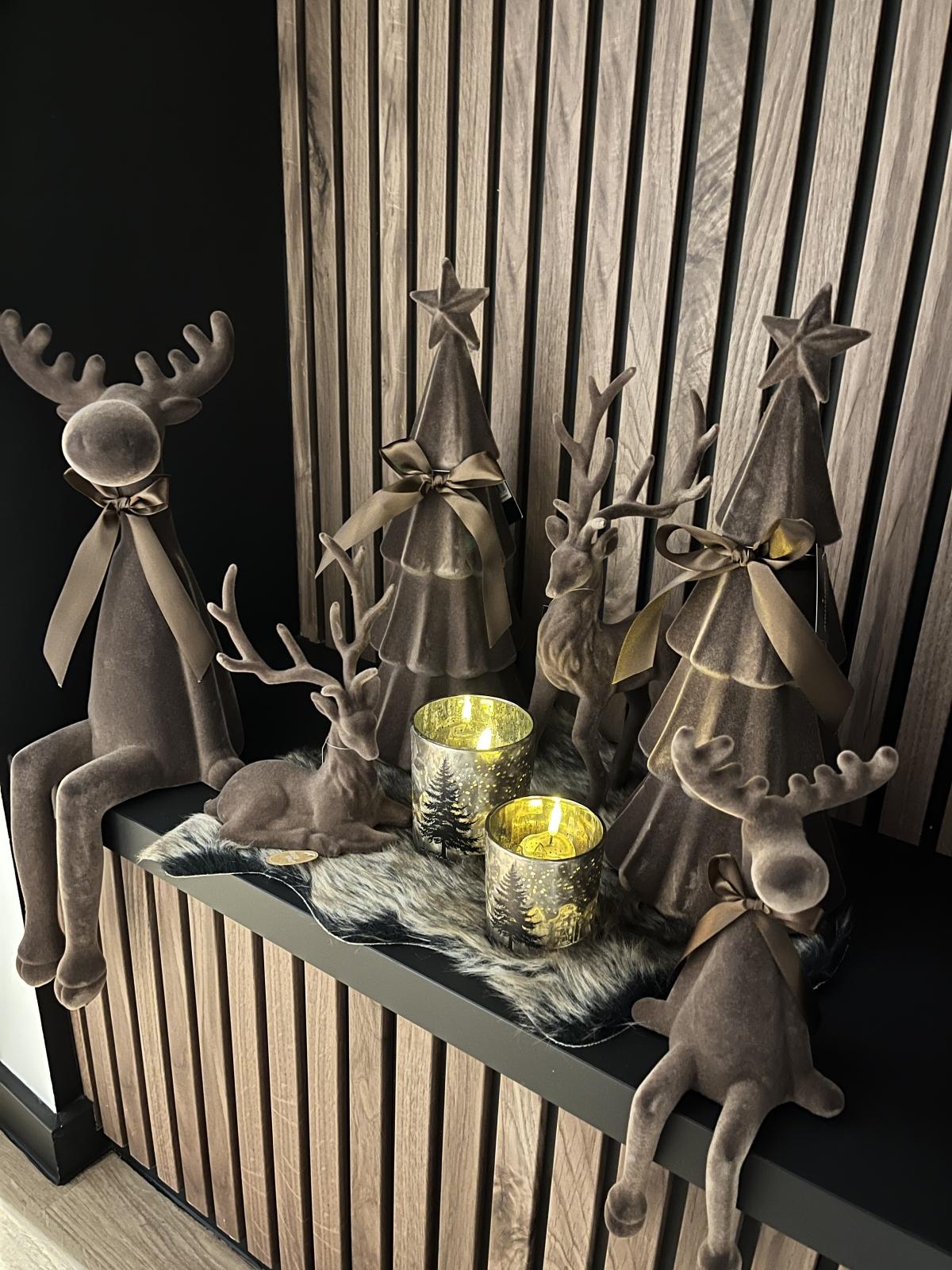 Kerstboom velvet Connor M bruin