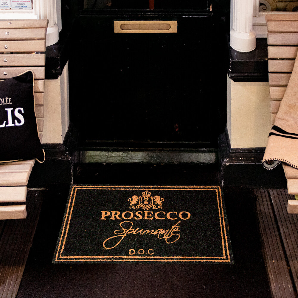 Deurmat kokos wijn prosecco 75cm