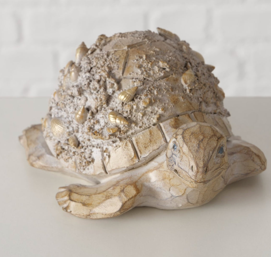 Boltze- Figuur Elysia Schildpad H6,7cm