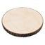 Dekoratief-Deco plankje rond hout M 25x25x2 cm
