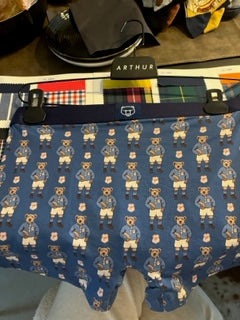 Arthur- Boxershort Heren Mac Pili Beer Blauw