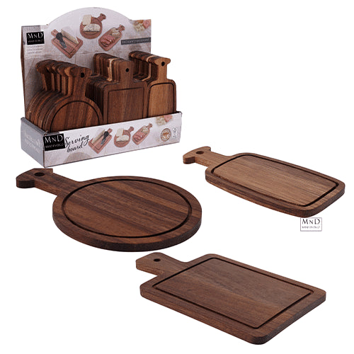 Mand en Deco- Snijplank mini acacia