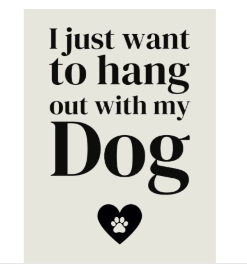 Mini Metalen HangBordje 9 cm