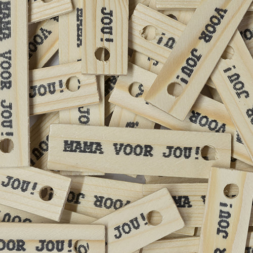 MIJN STIJL-HOUTEN LABEL