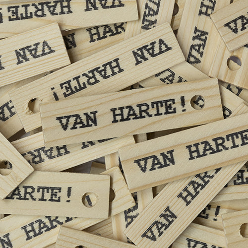 MIJN STIJL-HOUTEN LABEL