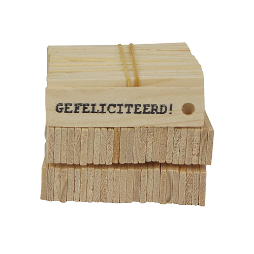 MIJN STIJL-HOUTEN LABEL