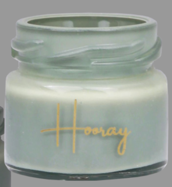 MINI SOJAKAARS -HOORAY-MINTY BAMBOO GOUD