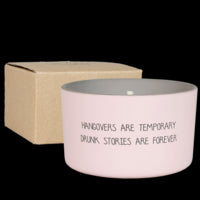 BUITENKAARS ROZE- HANGOVERS ARE TEMPORARY-CITRONELLA