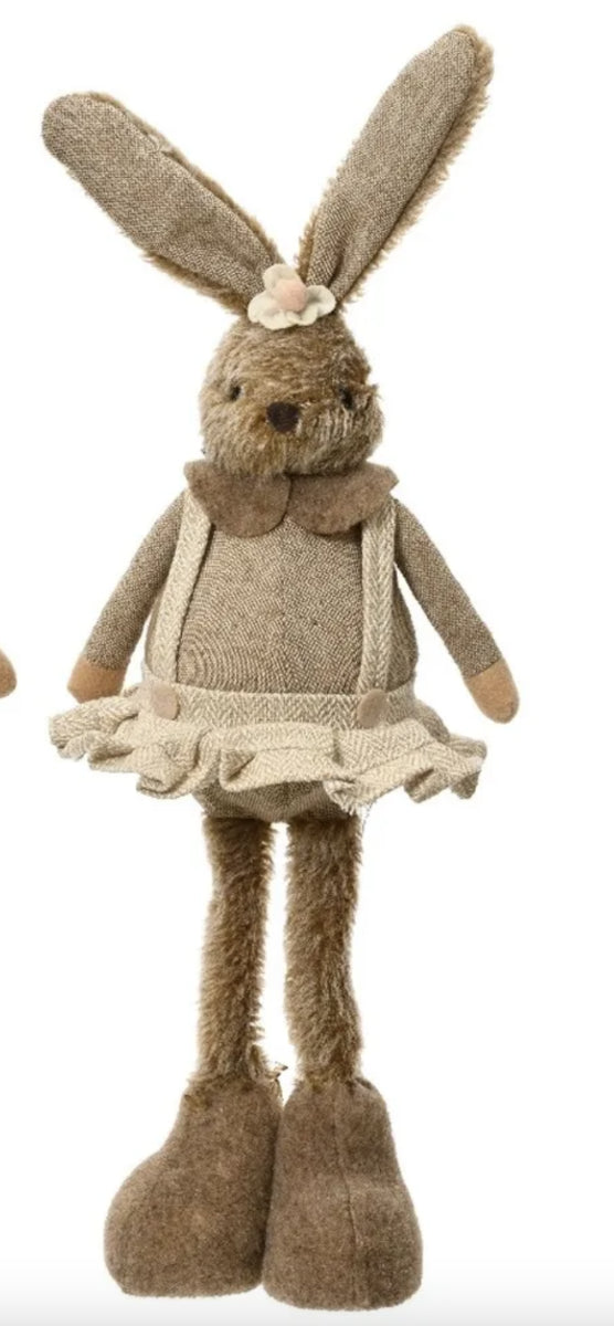 Paashaas natuur staand H50 cm mannetje