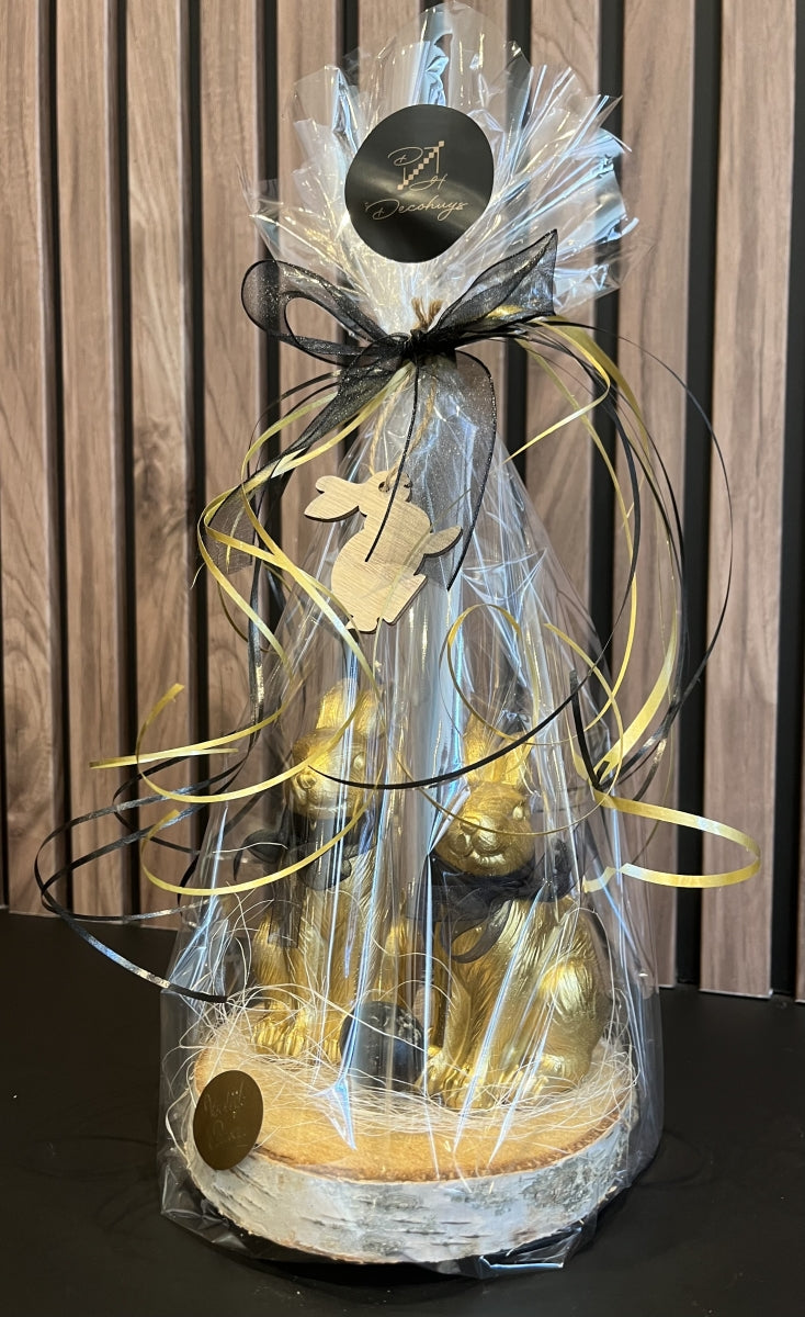 Pakket 2 Konijnen Goud