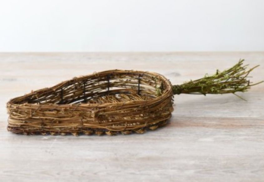 Rotan Dienblad Wortel 19,7 cm