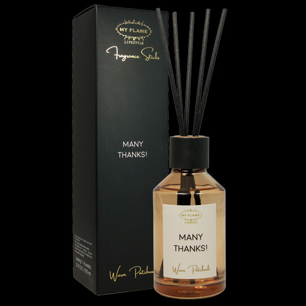 Geurstokjes-Many Thanks- Warm Patchouli