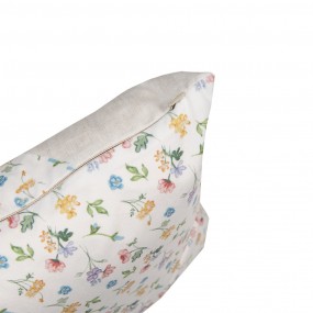 Sierkussen Pasen bloemen 45x45 cm polyester