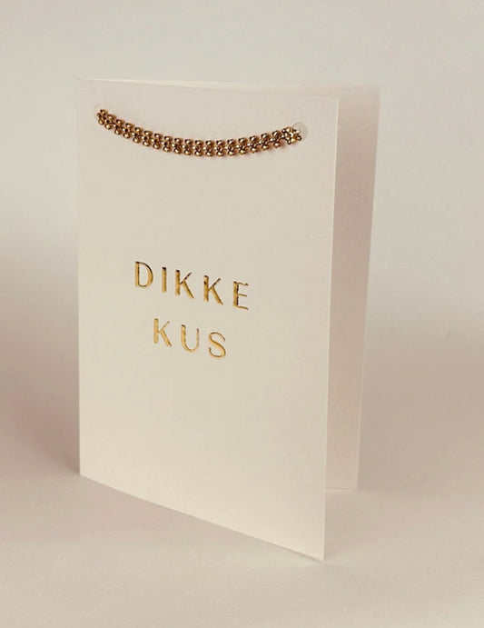 Sieradenkaart Armband Dikke kus