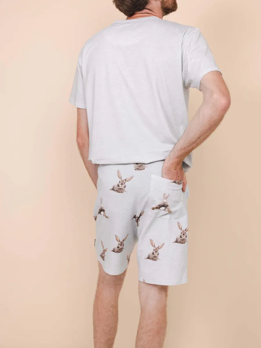 Bunny Bums T-Shirt & Shorts set Men