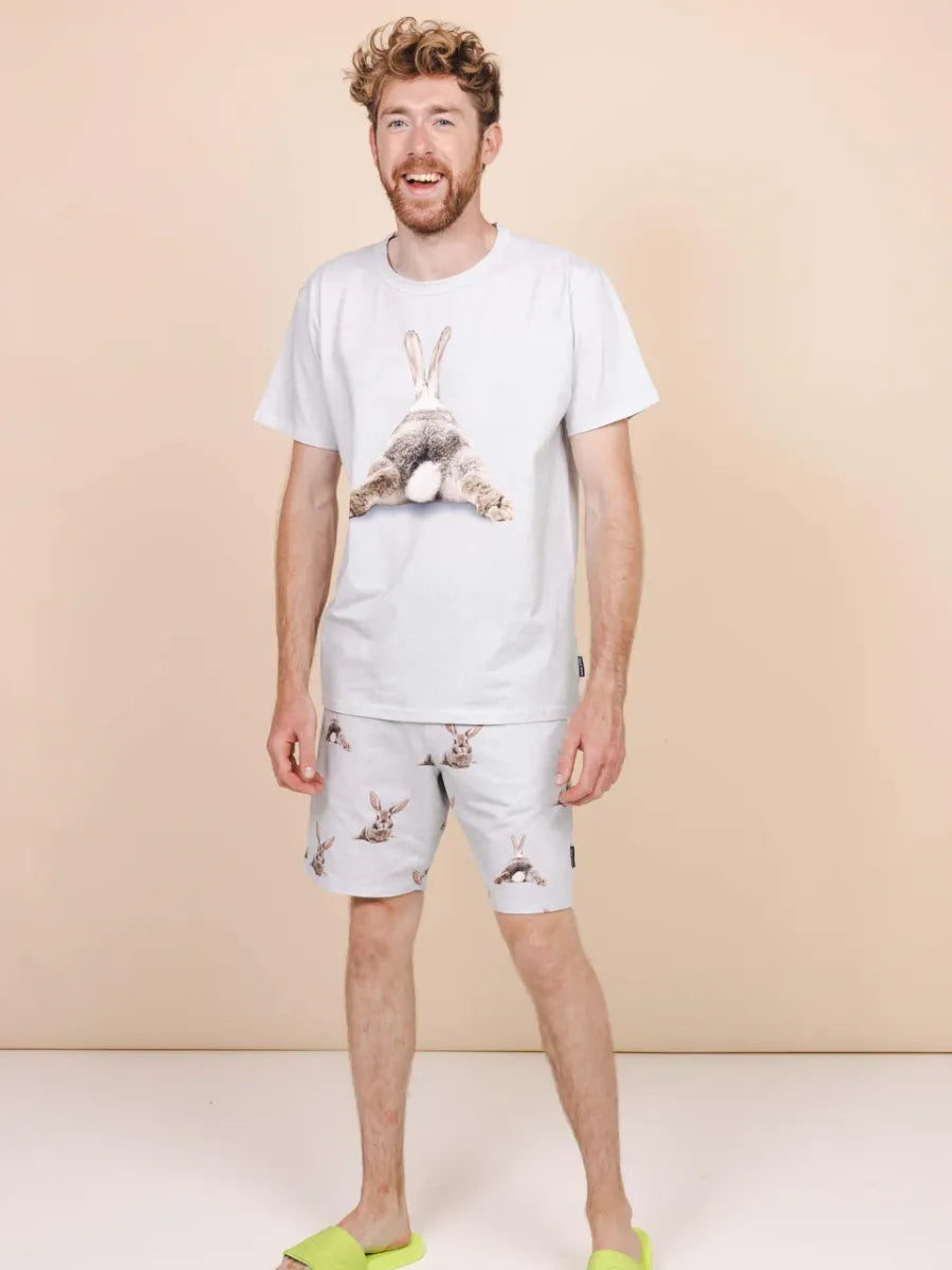 Bunny Bums T-Shirt & Shorts set Men