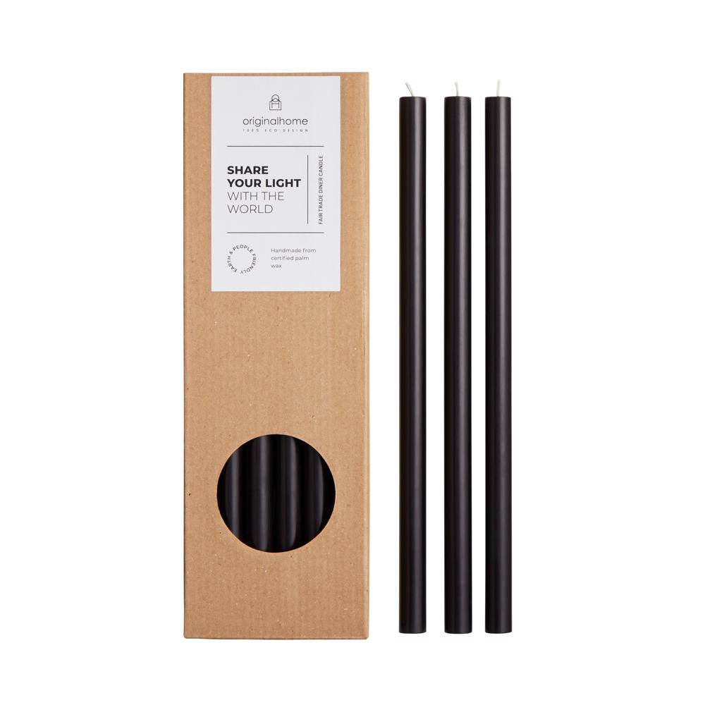 Original Home- Dinerkaars Dun Zwart