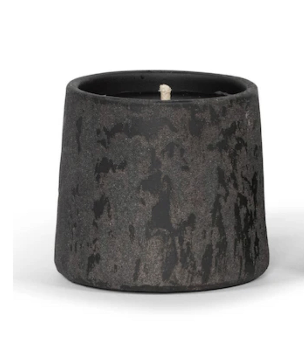 Buitenkaars Rude Black Terracotta Ø 16x14cm