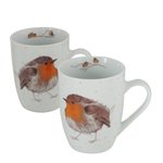 Mok Robin Vogel (3 vogels op tak binnenkant)
