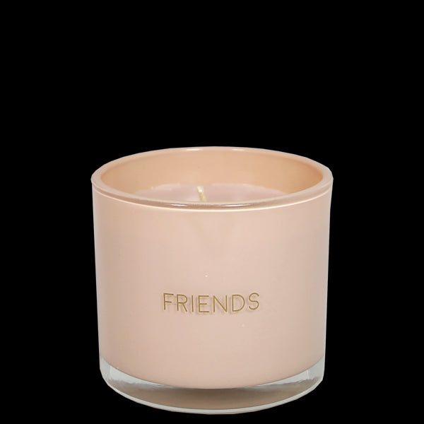 Geurkaars met wens- Armband FRIENDS