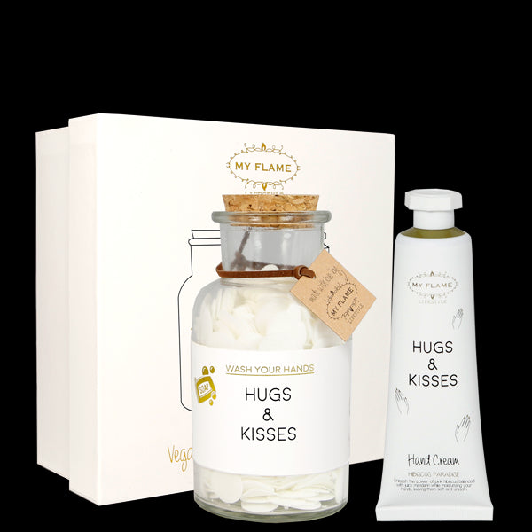 GIFTBOX-hugs & kisses- FRESH COTTON