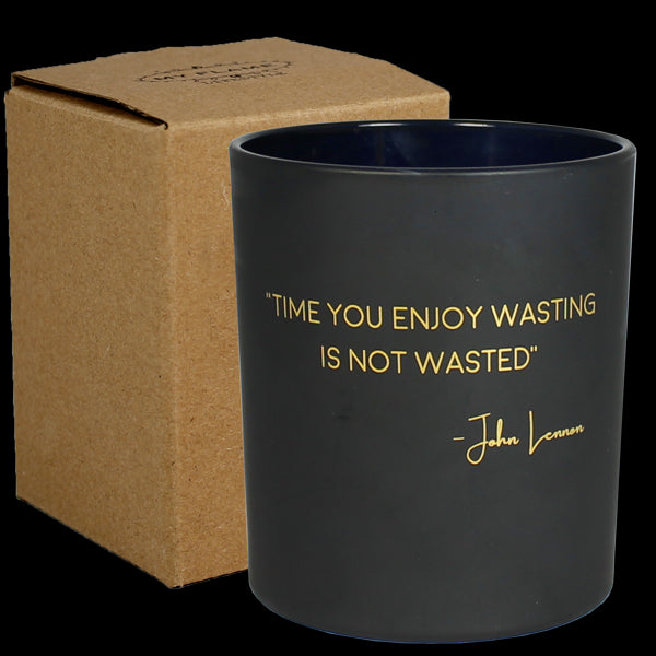SOJAKAARS MAT ZWART- TIME YOU ENJOY