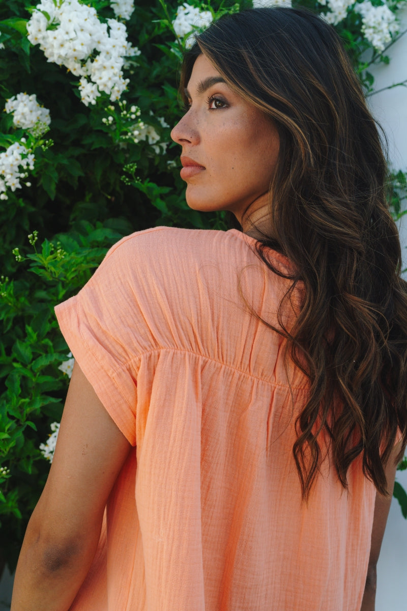 Alice et Maman Dames Nightdress Hera Oranje