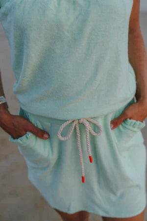 Alice et Maman Strapless dress Bardo Summer Green